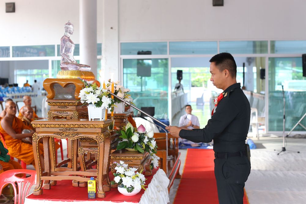 ภาพ No.30666:พิธีถวายสังฆทานแด่คณะสงฆ์ 323 วัด ใน 4 จังหวัดภาคใต้ ครั้งที่ 143