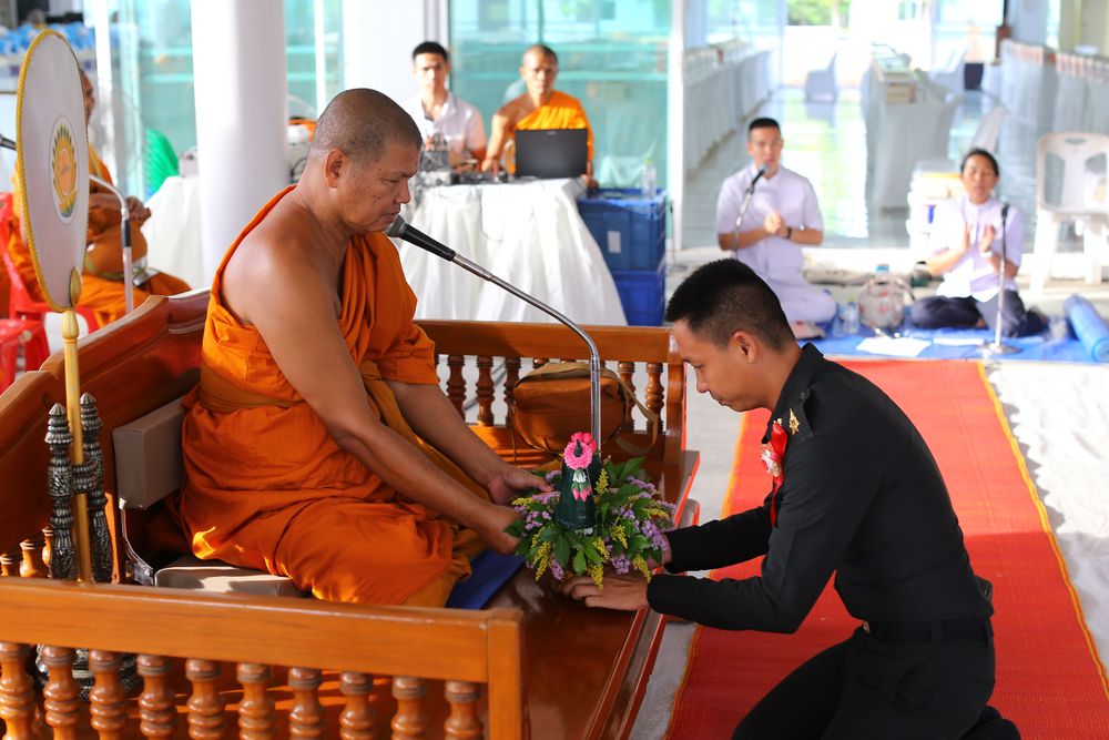 ภาพ No.30669:พิธีถวายสังฆทานแด่คณะสงฆ์ 323 วัด ใน 4 จังหวัดภาคใต้ ครั้งที่ 143