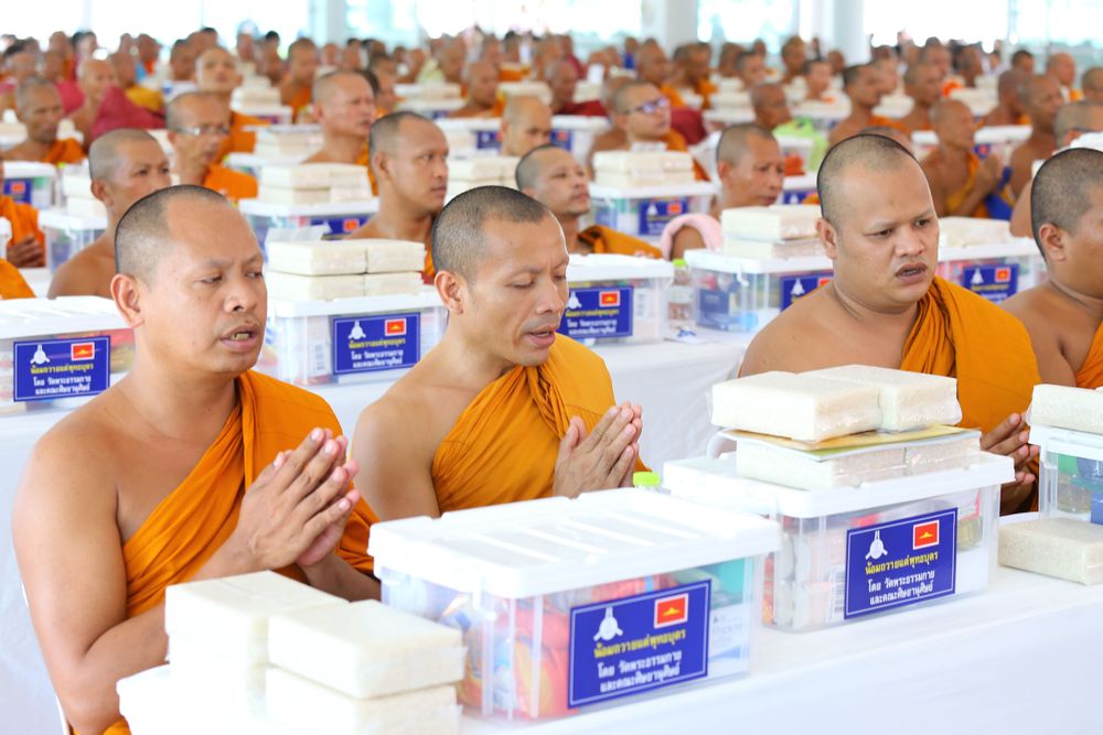 ภาพ No.30709:พิธีถวายสังฆทานแด่คณะสงฆ์ 323 วัด ใน 4 จังหวัดภาคใต้ ครั้งที่ 143