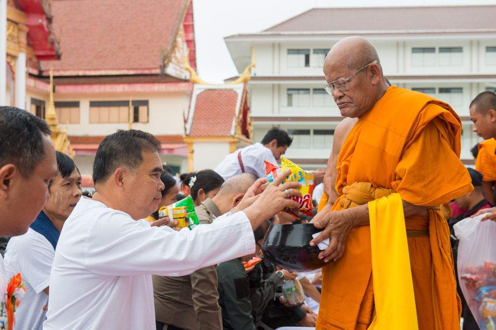 ภาพ No.31540:พิธีถวายสังฆทานแด่คณะสงฆ์ 323 วัด ใน 4 จังหวัดภาคใต้ ครั้งที่ 148