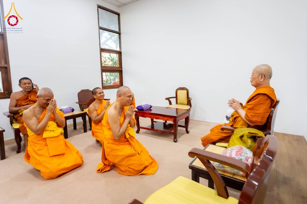 ภาพ No.316177:วันเสาร์ที่ 28 มีนาคม พ.ศ. 2569 พิธีบำเพ็ญกุศล คุณพ่อณรงค์ จินตมากุล  สิริอายุ 99 ปี 11 เดือน โยมบิดา พระครูปลัดรัตนวีรวัฒน์ (รังสฤษดิ์ อิทฺธิจินตโก) ที่ปรึกษาเจ้าคณะจังหวัดปทุมธานี เจ้าอาวาสวัดพระธรรมกาย  ณ ห้องปลูกศรัทธา 2 วัดพระธรรมกาย ปทุมธานี