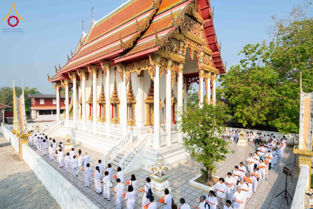 ภาพ No.298856:วันที่ 16 มกราคม พ.ศ. 2569 พิธีทอดผ้าป่าทำนุบำรุงศาสนสถาน ณ วัดอัมพวัน ต.บางม่วง อ.บางใหญ่ จ.นนทบุรี ในโครงการธรรมยาตรา กตัญญูบูชา มหาปูชนียาจารย์ พระมงคลเทพมุนี(สด จนฺทสโร) พระผู้ปราบมาร อนุสรณ์สถาน 7 แห่ง ปีที่ 14