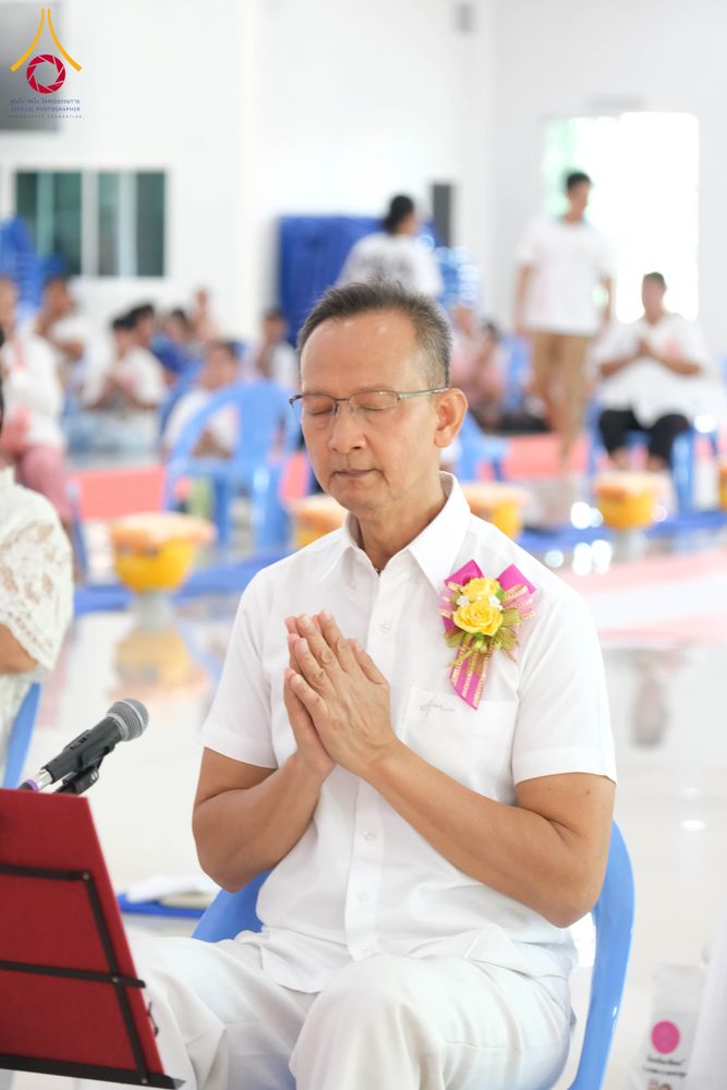 ภาพ No.319636:วันเสาร์ที่ 4 เมษายน พ.ศ.2569 พิธีขอขมา มอบผ้าไตร บรรพชาสามเณร ศูนย์อบรมเยาวชนนครปฐม