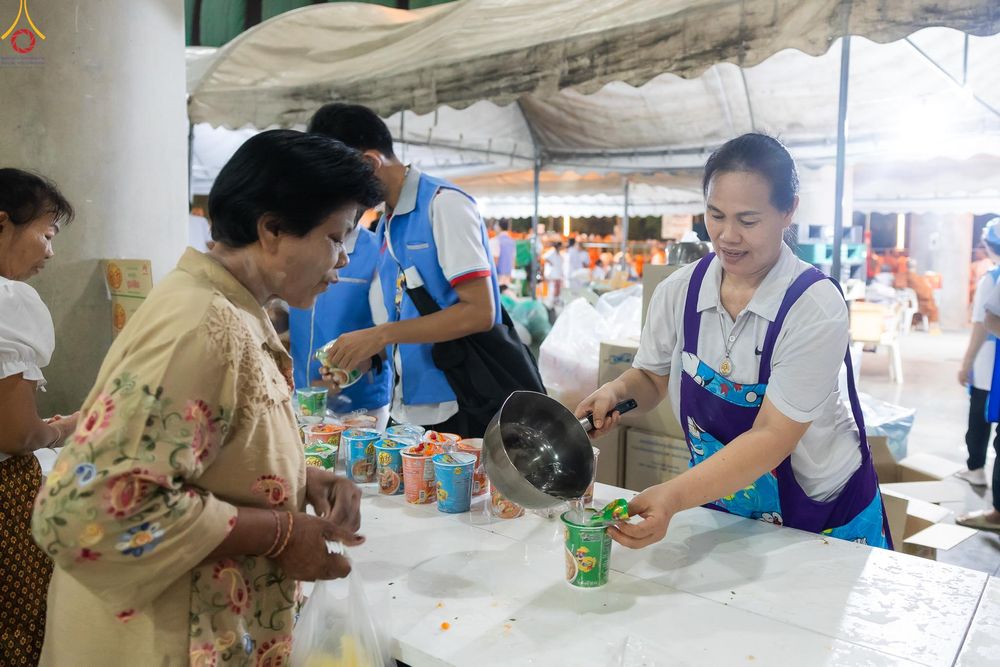 ภาพ No.326638:วันที่ 22 เมษายน พ.ศ.2569(วันคุ้มครองโลก) งานถวายมหาสังฆทาน 40,000 กว่าวัดทั่วประเทศ บรรยากาศความปลื้มตลอดทั้งวัน