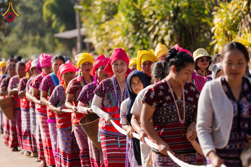 ภาพ No.308889:วันศุกร์ที่ 6 กุมภาพันธ์ พ.ศ.2569 พิธีอัญเชิญพระบรมสารีริกธาตุ เพื่อประดิษฐาน  ณ เจดีย์วัดทุ่งเจริญธรรม อ.อมก๋อย จ.เชียงใหม่