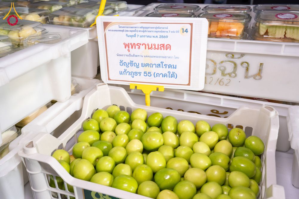 ภาพ No.289596:วันที่ 7 มกราคม พ.ศ. 2569 พิธีถวายภัตตาหารเป็นสังฆทาน แด่พระธรรมยาตรา ในโครงการธรรมยาตรา กตัญญูบูชา มหาปูชนียาจารย์ พระมงคลเทพมุนี(สด จนฺทสโร) พระผู้ปราบมาร อนุสรณ์สถาน 7 แห่ง ปีที่ 14 ณ อนุสรณ์สถานมหาวิหารพระมงคลเทพมุนี (โลตัสแลนด์) อ.สองพี่น้อง จ.สุพรร