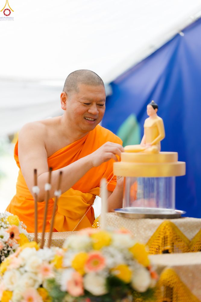 ภาพ No.286190:วันที่ 13 กรกฎาคม พ.ศ. 2568  พิธีทอดผ้าป่าฉลอง 13 ปี  วัดพระธรรมกายสวิตเซอร์แลนด์