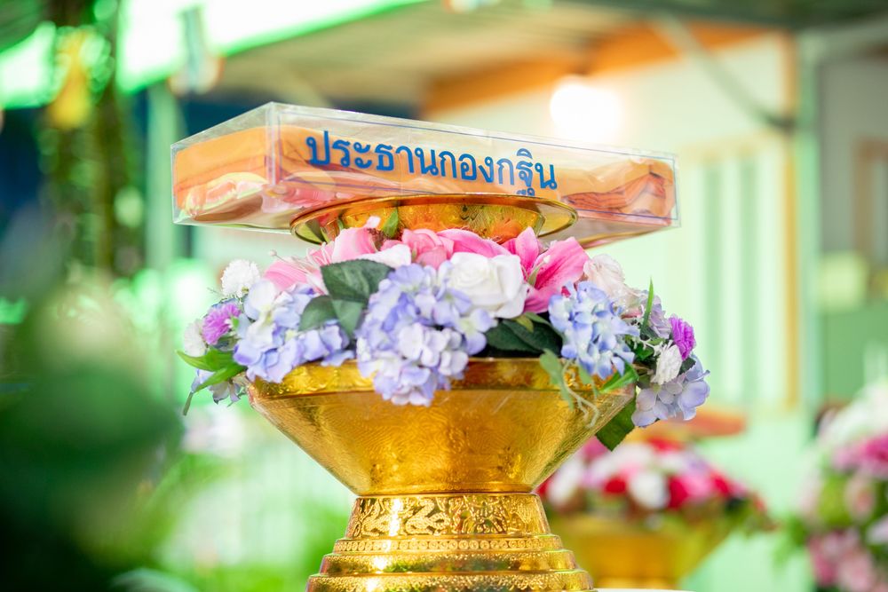 ภาพ No.38976:พิธีทอดกฐินสามัคคีสร้างทุกสิ่ง ณ ธุดงคสถานราชบุรี