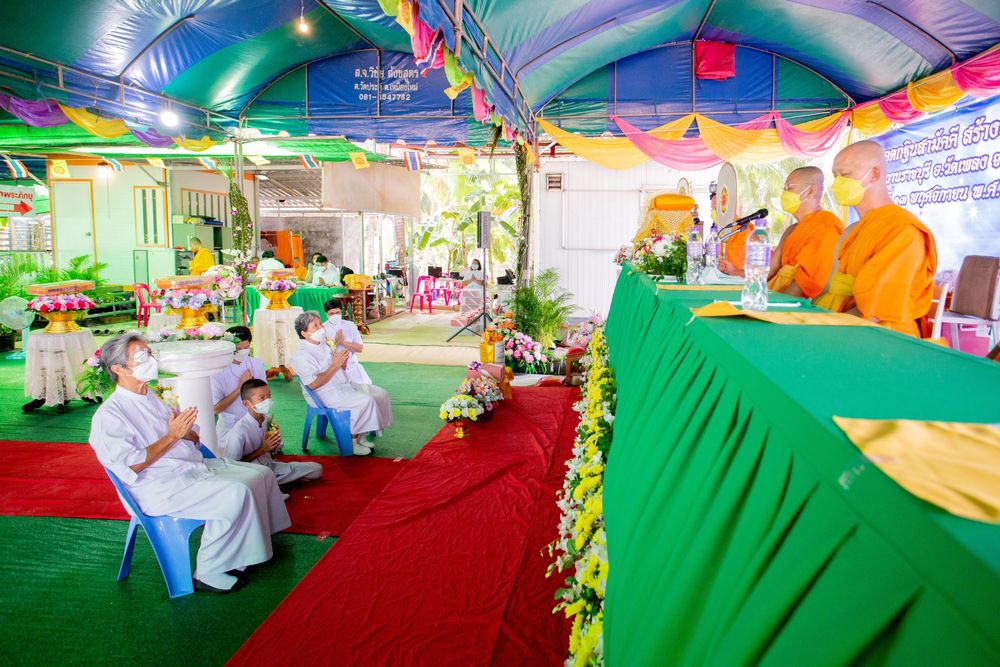 ภาพ No.38981:พิธีทอดกฐินสามัคคีสร้างทุกสิ่ง ณ ธุดงคสถานราชบุรี