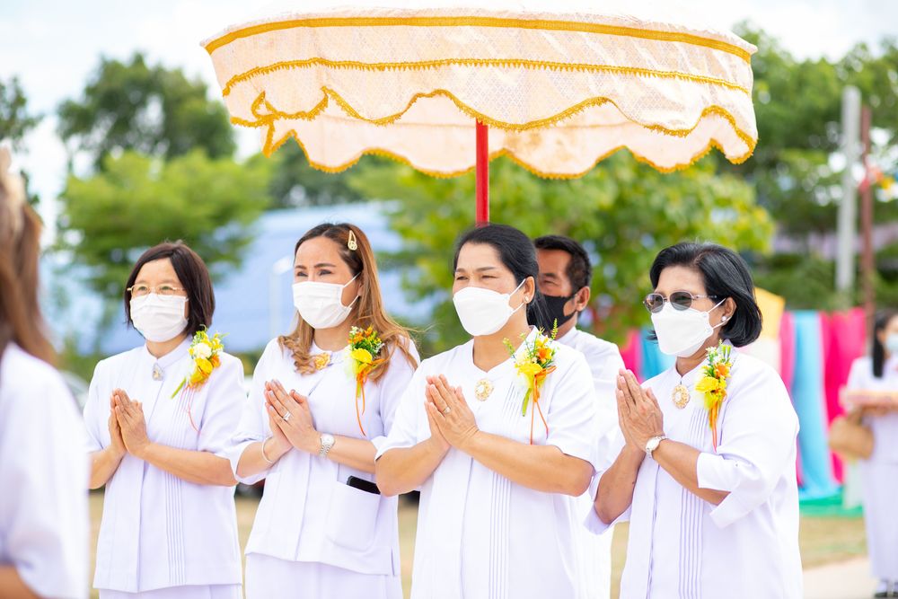 ภาพ No.39252:พิธีทอดกฐินสามัคคีสร้างทุกสิ่ง ณ ธุดงคสถานแก้วโนนแดง