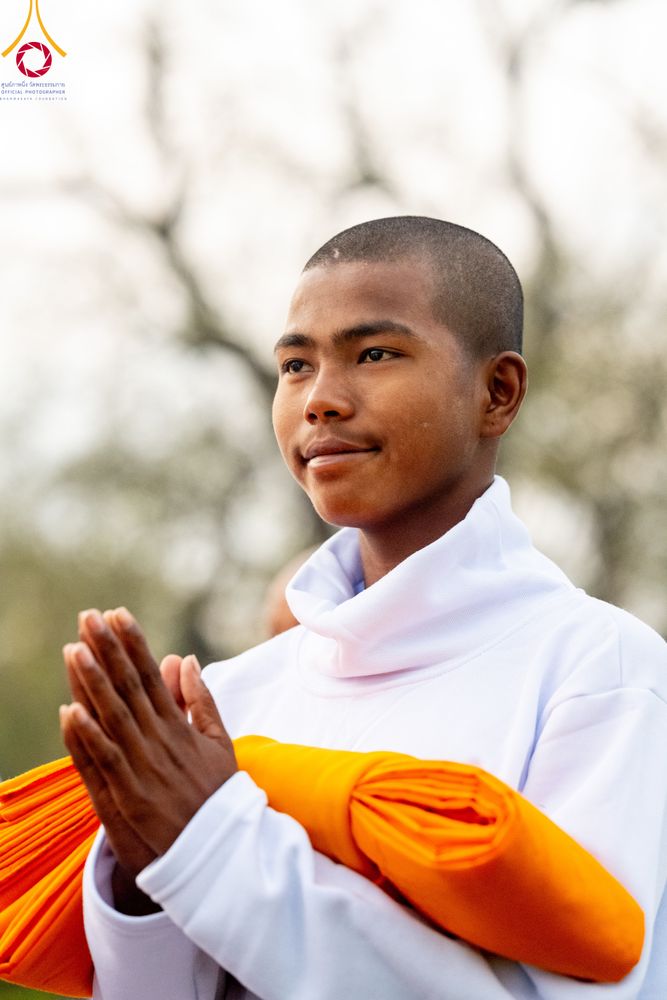 ภาพ No.314062:วันจันทร์ที่ 16 มีนาคม พ.ศ. 2569 พิธีเวียนเทียนประทักษิณ และพิธีบรรพชาสามเณร 500 รูป ณ วิหารมายาเทวี ประเทศเนปาล