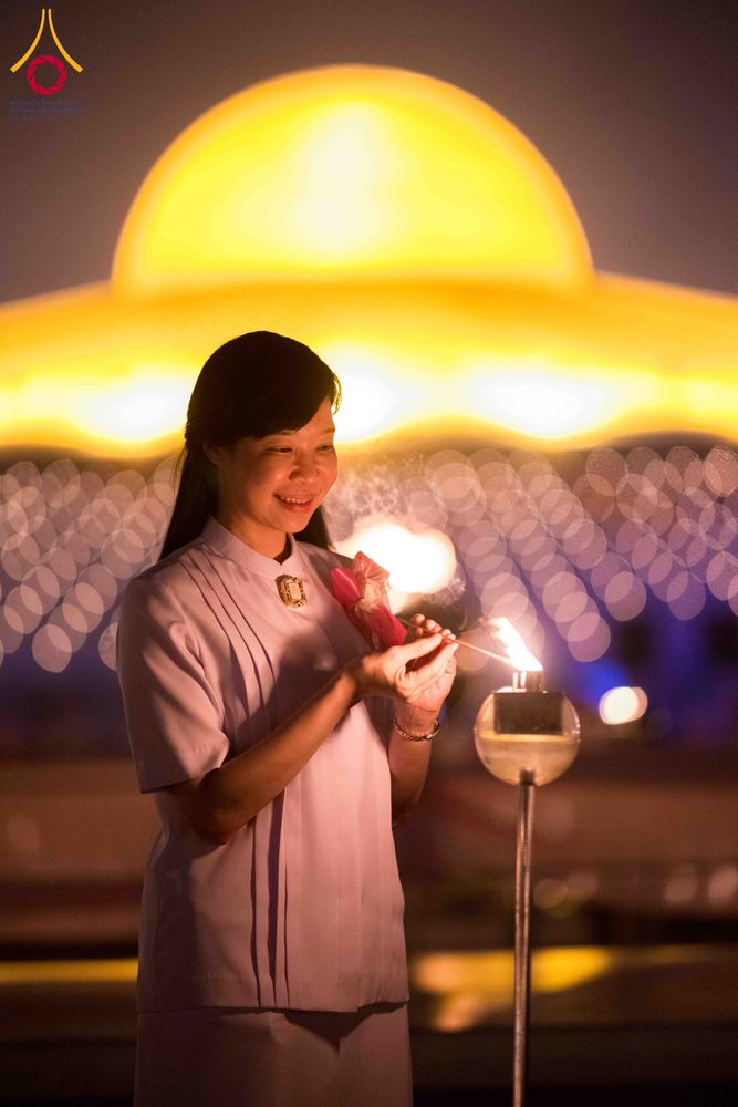 ภาพ No.312393:วันอังคารที่ 3 มีนาคม พ.ศ.2569 พิธีเวียนประทักษิณและจุดมาฆประทีป (ภาพชุดที่ 2) ณ ลานธรรมพระมหาธรรมกายเจดีย์ วัดพระธรรมกาย