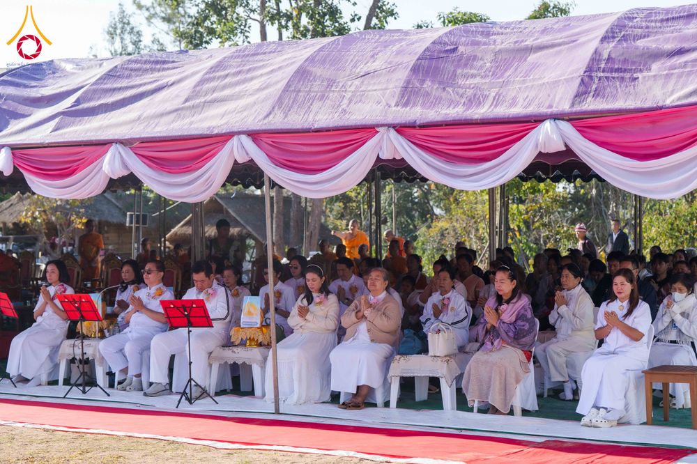 ภาพ No.309158:วันเสาร์ที่ 7 กุมภาพันธ์ พ.ศ.2569 พิธีบรรจุพระบรมสารีริกธาตุ ประดิษฐาน  ณ เจดีย์วัดทุ่งเจริญธรรม อ.อมก๋อย จ.เชียงใหม่