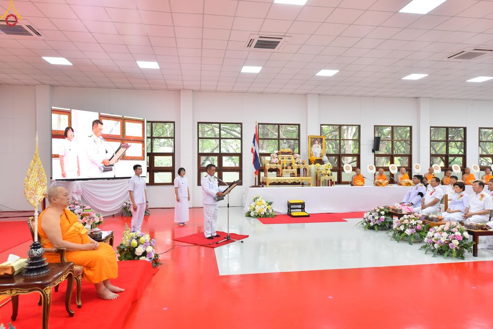 ภาพ No.342960:วันอาทิตย์ที่ 9 สิงหาคม พ.ศ.2569 พิธีมอบพัด ตั้งฐานานุกรม พระราชภาวนาวชิรวิเทศ วิ. ณ ห้องอาคารปลูกศรัทธา 2 วัดพระธรรมกาย