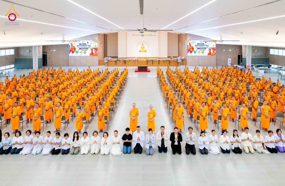 ภาพ No.342607:วันที่ 8 สิงหาคม พ.ศ. 2569  ตรวจสุขภาพประจำปีสามเณร ณ วัดพระธรรมกาย ปทุมธานี