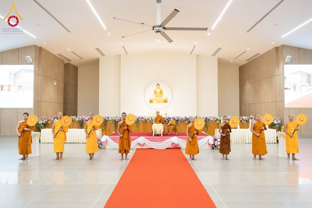 ภาพ No.346705:วันพฤหัสบดี 27 สิงหาคม พ.ศ.2569 พิธีมอบรางวัลแก่สามเณรทรงพระปาฏิโมกข์ปีที่ 4/2569