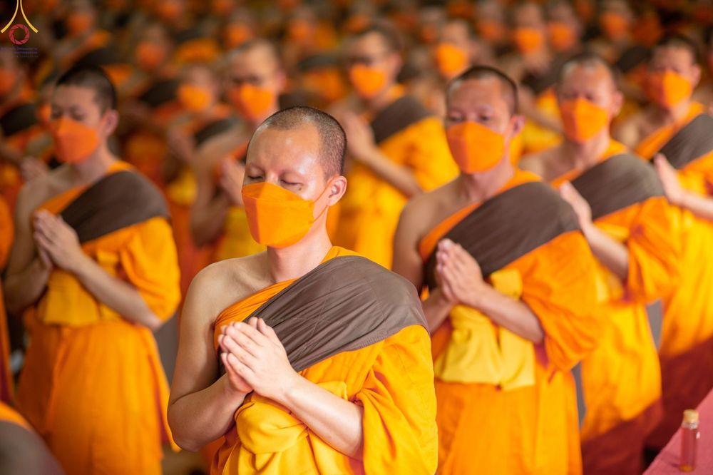 ภาพ No.68948:พิธีต้อนรับพระธรรมยาตรา ในโครงการธรรมยาตรากตัญญูบูชา มหาปูชนียาจารย์ พระมงคลเทพมุนี(สด จนฺทสโร) พระผู้ปราบมาร อนุสรณ์สถาน 7 แห่ง ปีที่ 11 วันที่ 3 มกราคม พ.ศ. 2566 ณ อนุสรณ์สถานมหาวิหารพระมงคลเทพมุนี จ.สุพรรณบุรี