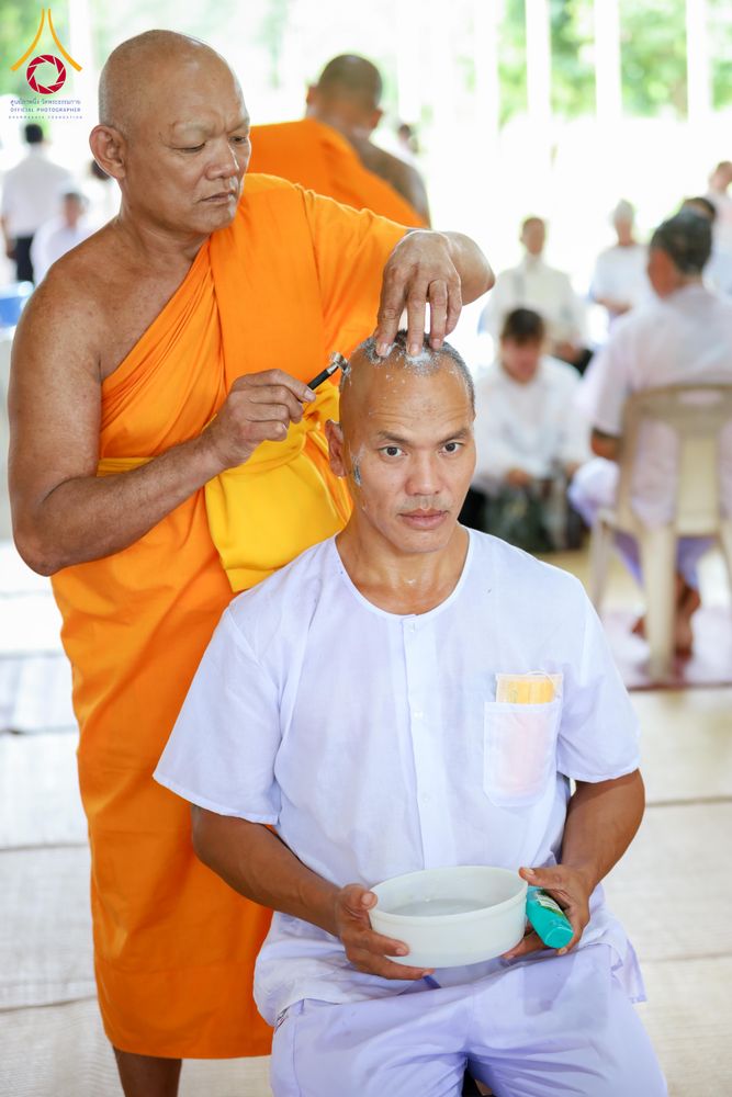 ภาพ No.340074:วันอาทิตย์ ที่ 19 กรกฎาคม 2569 พิธีตัดปอยผมนาคธรรมทายาทโครงการอุปสมบทรุ่นเข้าพรรษาประจำปี2569  ณ ธุดงคสถานพิษณุโลก อ.วังทอง จ.พิษณุโลก