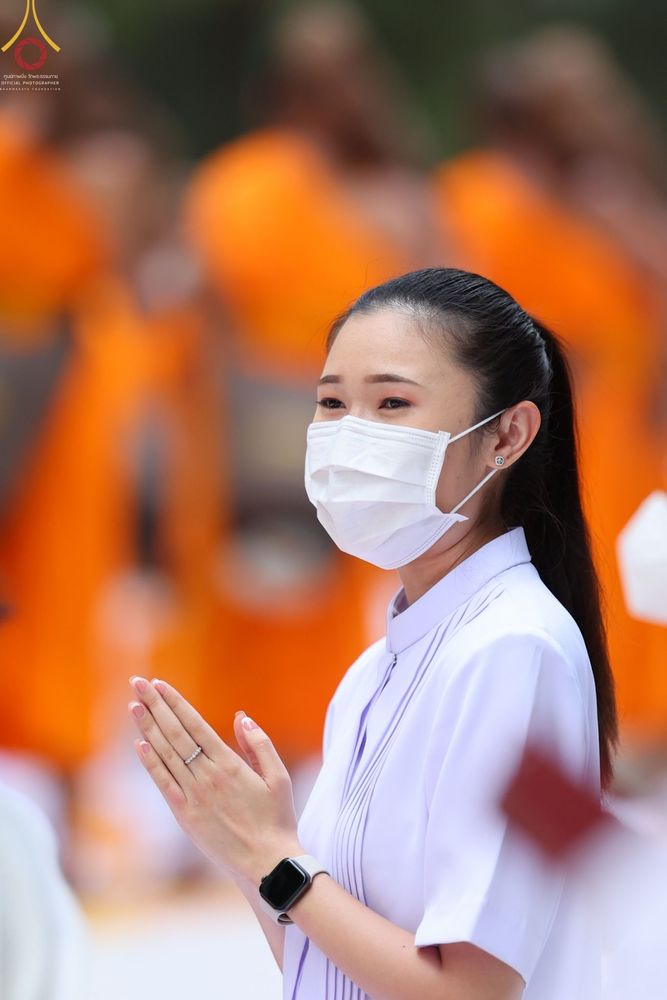 ภาพ No.68904:พิธีต้อนรับพระธรรมยาตรา ในโครงการธรรมยาตรากตัญญูบูชา มหาปูชนียาจารย์ พระมงคลเทพมุนี(สด จนฺทสโร) พระผู้ปราบมาร อนุสรณ์สถาน 7 แห่ง ปีที่ 11 วันที่ 3 มกราคม พ.ศ. 2566 ณ อนุสรณ์สถานมหาวิหารพระมงคลเทพมุนี จ.สุพรรณบุรี