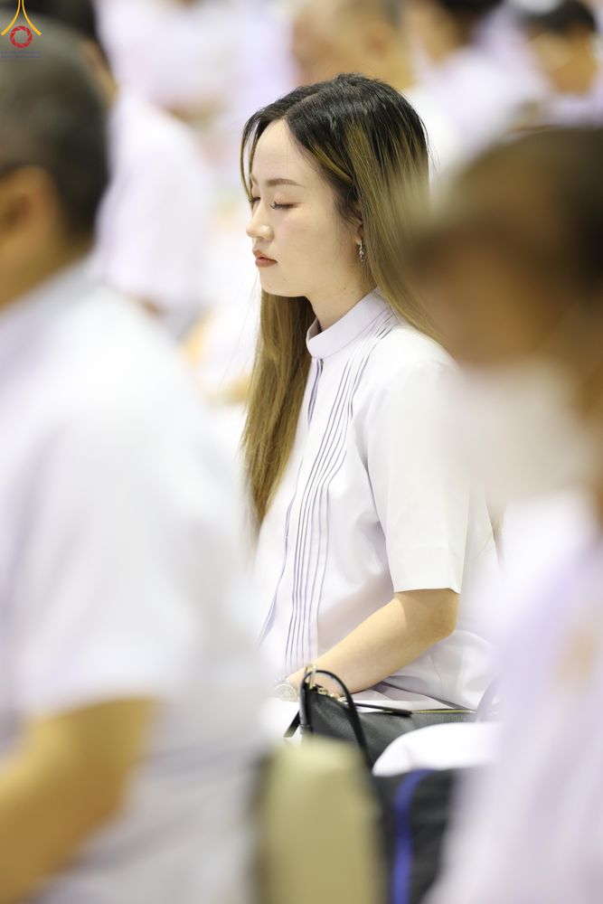 ภาพ No.337832:วันอาทิตย์ต้นเดือน 5 กรกฎาคม พ.ศ.2569 พิธีบูชาข้าวพระ ณ สภาธรรมกายสากล วัดพระธรรมกาย