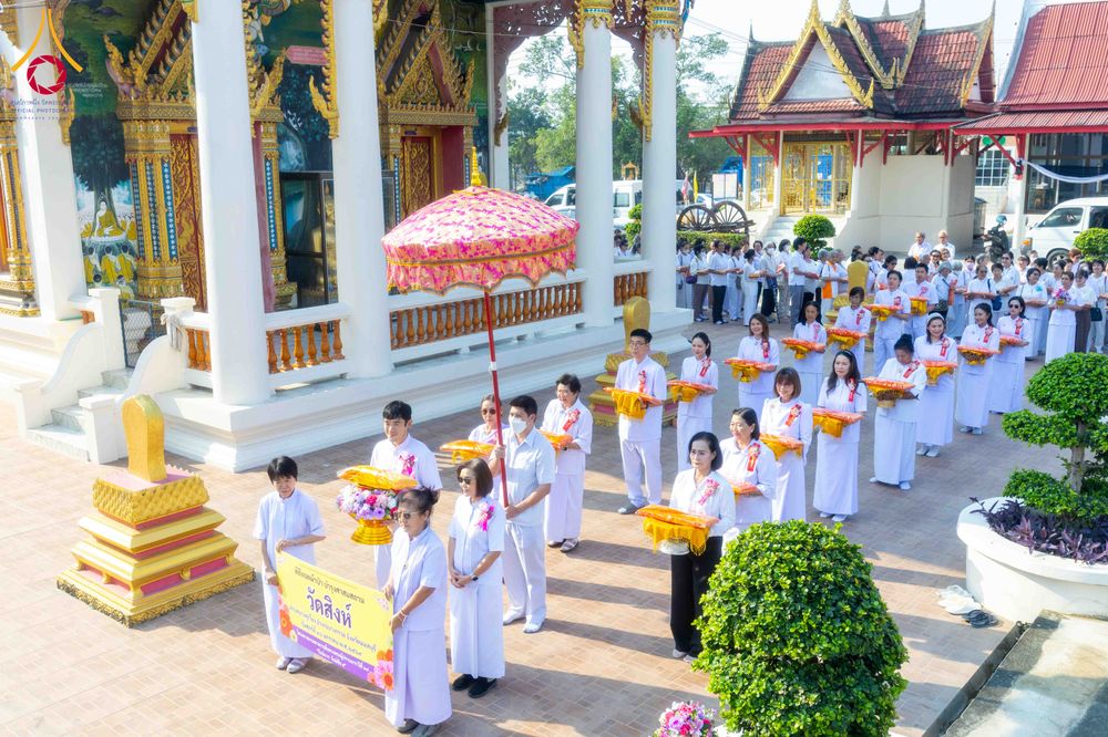 ภาพ No.296459:วันที่ 16 มกราคม พ.ศ. 2569 พิธีทอดผ้าป่าทำนุบำรุงศาสนสถาน ณ วัดสิงห์ ต.บางคูเวียง อ.บางกรวย จ.นนทบุรี อนุสรณ์สถานลำดับที่ 4 สถานที่เกิดด้วยกายธรรม ในโครงการธรรมยาตรา กตัญญูบูชา มหาปูชนียาจารย์ พระมงคลเทพมุนี(สด จนฺทสโร) พระผู้ปราบมาร อนุสรณ์สถาน 7 แห่ง ป