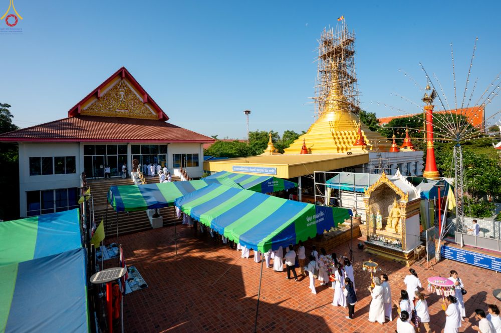 ภาพ No.291903:วันที่ 9 มกราคม พ.ศ. 2569 พิธีทอดผ้าป่าทำนุบำรุงศาสนสถาน ณ วัดศรีเมือง จ.สมุทรสาคร ในโครงการธรรมยาตรา กตัญญูบูชา มหาปูชนียาจารย์ พระมงคลเทพมุนี(สด จนฺทสโร) พระผู้ปราบมาร อนุสรณ์สถาน 7 แห่ง ปีที่ 14