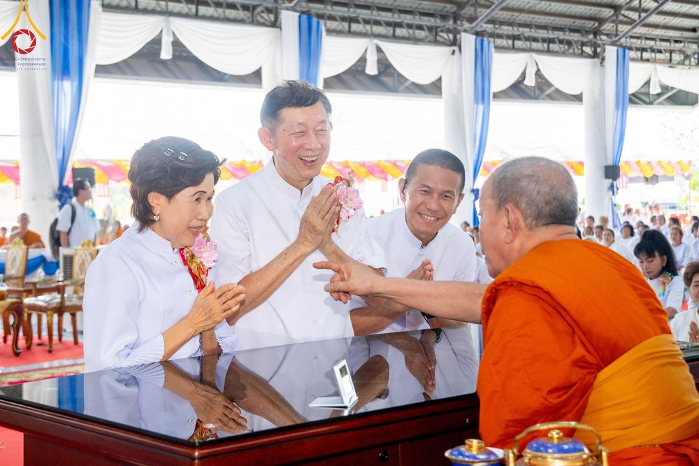 ภาพ No.311004:วันอาทิตย์ที่ 22 กุมภาพันธ์ พ.ศ. 2569 พิธีประดิษฐานพระประธาน “พระธรรมกาย” ณ ธุดงคสถานอำนาจเจริญ จังหวัดอำนาจเจริญ