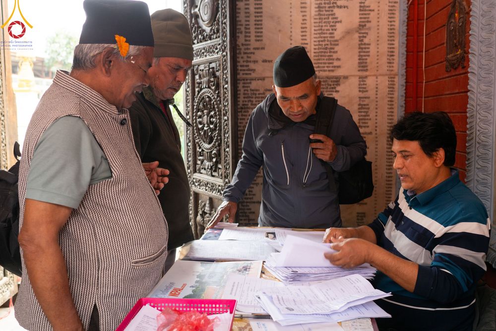 ภาพ No.313160:วันอังคารที่ 10 มีนาคม พ.ศ. 2569 ประมวลภาพบรรยากาศวันแรก โครงการบวชธรรมทายาท ประเทศเนปาล ณ วัดอเชศวร (Aksheswar Mahavihar )