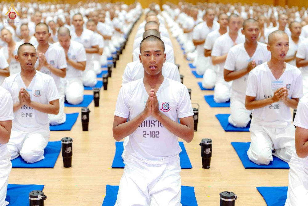 ภาพ No.340605:วันที่ 24-25 กรกฎาคม พ.ศ. 2569 โครงการพัฒนาคุณธรรม จริยธรรม สำหรับนักเรียนนายสิบตำรวจ (นสต.) รุ่นที่ 17 ศูนย์ฝึกอบรมตำรวจภูธรภาค 1 ได้จัดกิจกรรม WalkRally สวดมนต์นั่งสมาธิ และฟังธรรมจากพระอาจารย์ ณ ศูนย์ปฏิบัติธรรมเวิล์ดพีช วัลเล่ย์ (World Peace Valley) 