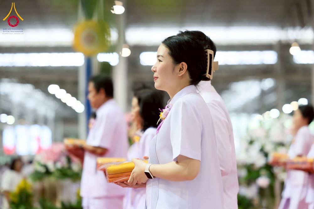 ภาพ No.264581:วันอาทิตย์ที่ 2 พฤศจิกายน พ.ศ. 2568 พิธีทอดกฐินสามัคคี ณ สภาธรรมกายสากล วัดพระธรรมกาย