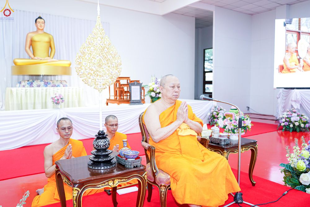 ภาพ No.342999:วันอาทิตย์ที่ 9 สิงหาคม พ.ศ.2569 พิธีมอบพัด ตั้งฐานานุกรม พระราชภาวนาวชิรวิเทศ วิ. ณ ห้องอาคารปลูกศรัทธา 2 วัดพระธรรมกาย