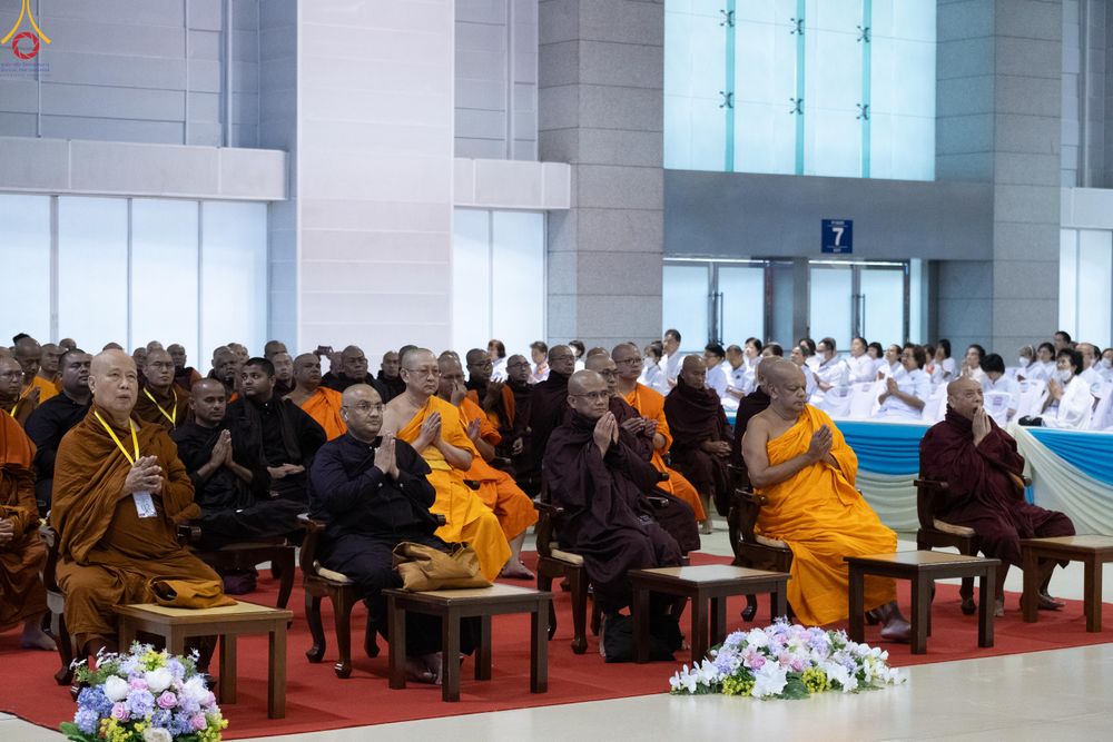 ภาพ No.311780:วันอังคารที่ 3 มีนาคม พ.ศ.2569 ปฏิบัติธรรมภาคสายวันมาฆบูชา พิธีถวายภัตตาหารเป็นสังฆทาน ณ สภาธรรมกายสากล วัดพระธรรมกาย