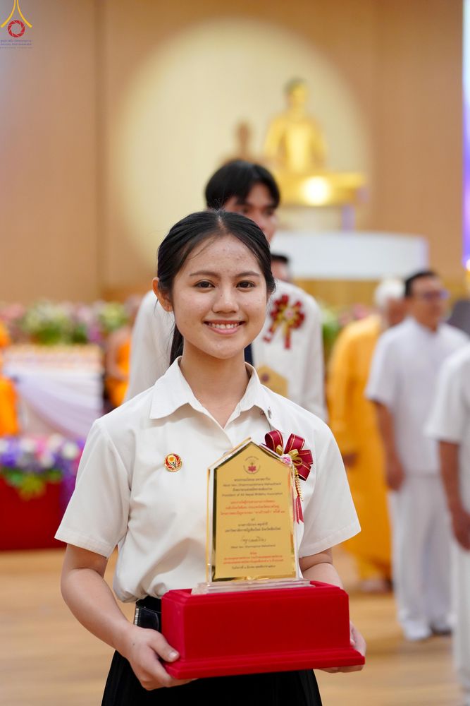 ภาพ No.311889:วันอังคารที่ 3 มีนาคม พ.ศ.2569 พิธีมอบโล่วัชรเกียรติยศ โครงการตอบปัญหาธรรมะทางก้าวหน้า ครั่งที่ 43, พิธีมอบโล่วัชรเกียรติยศ โครงการสอบตอบปัญหาศีลธรรม เพื่อสันติภาพโลก (World-Pec) ครั้งที่ 19 ณ สภาธรรมกายสากล วัดพระธรรมกาย