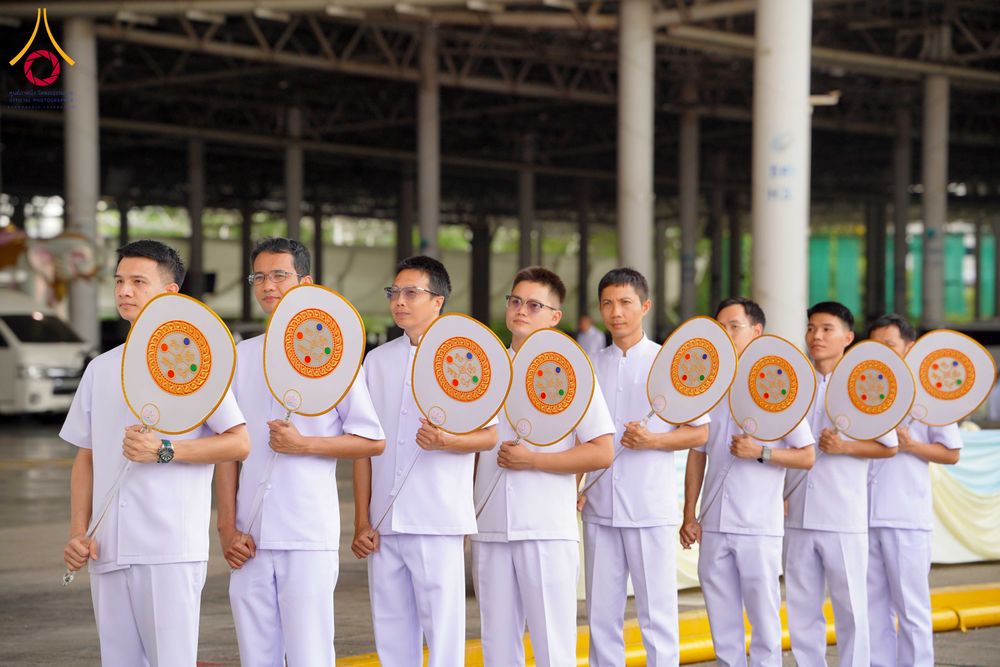 ภาพ No.316508:วันอาทิตย์ที่ 29 มีนาคม พ.ศ. 2569 พิธีทอดผ้าบังสุกุลและพิธีชำระร่าง โยมพ่อณรงค์ จินตมากุล  สิริอายุ 99 ปี 11 เดือน โยมบิดา พระครูปลัดรัตนวีรวัฒน์ (รังสฤษดิ์ อิทฺธิจินตโก) ที่ปรึกษาเจ้าคณะจังหวัดปทุมธานี เจ้าอาวาสวัดพระธรรมกาย  ณ ฌาปนสถานชั่วคราว ทางเข้า 