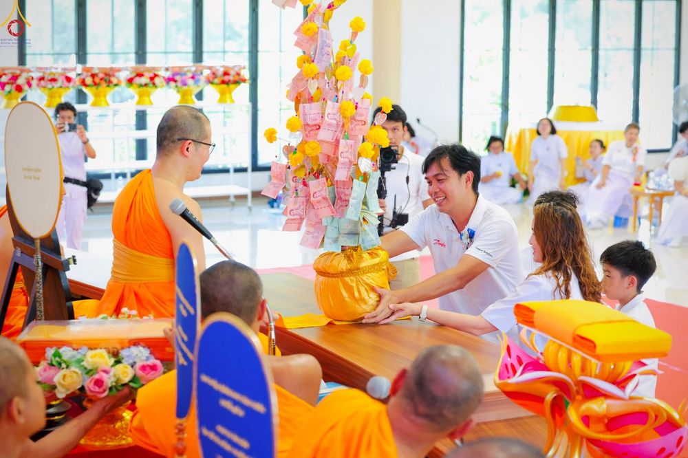 ภาพ No.265635:วันเสาร์ที่ 18 ตุลาคม พ.ศ. 2568 พิธีทอดกฐินสามัคคี ประจำปี 2568 “กฐินครัวมหาทาน” ณ ศูนย์อบรมเยาวชนบางปะหัน ตำบลหันสัง อำเภอบางปะหัน จังหวัดพระนครศรีอยุธยา