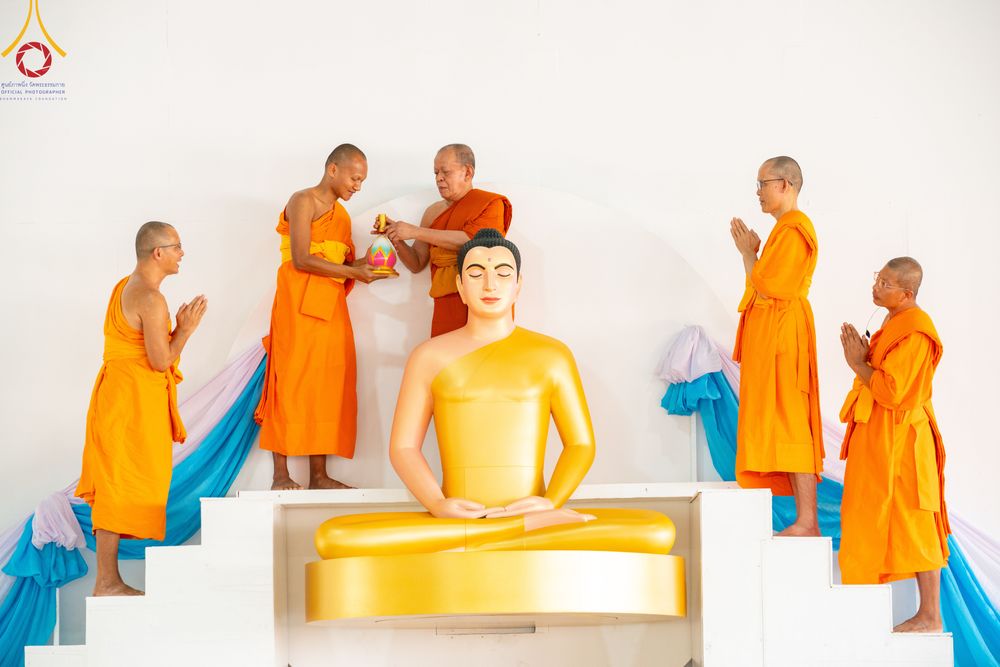 ภาพ No.310970:วันอาทิตย์ที่ 22 กุมภาพันธ์ พ.ศ. 2569 พิธีประดิษฐานพระประธาน “พระธรรมกาย” ณ ธุดงคสถานอำนาจเจริญ จังหวัดอำนาจเจริญ