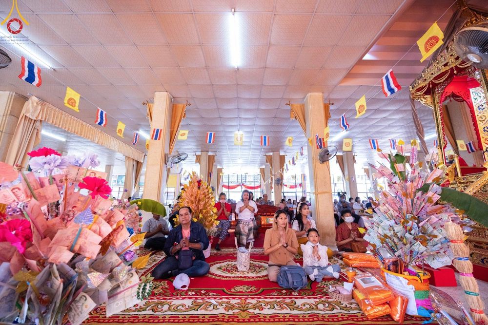 ภาพ No.98771:พิธีทอดกฐินสามัคคีทั่วไทย 5,000 วัด ณ วัดกุ่มแต้ อ.อุทัย จ.พระนครศรีอยุธยา วันอาทิตย์ที่ 26 พฤศจิกายน พ.ศ. 2566