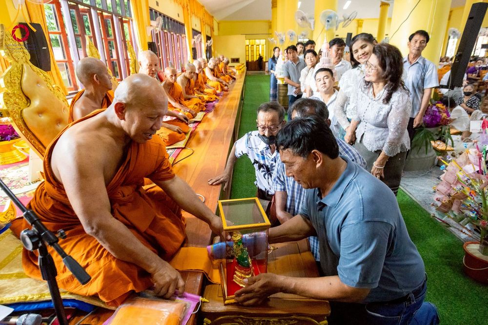 ภาพ No.276230:วันที่ 5 พฤศจิกายน พ.ศ. 2568 พิธีทอดกฐินสามัคคีทั่วไทย ณ วัดตรีมิตรประดิษฐาราม จ.กาญจนบุรี โดยคณะศิษยานุศิษย์ บูชาธรรม 81 ปี หลวงพ่อธัมมชโย