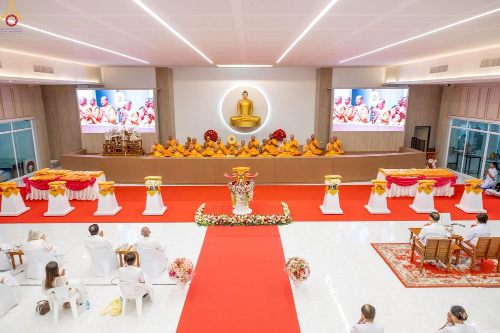 ภาพ No.268562:วันพฤหัสบดีที่ 23 ตุลาคม พ.ศ. 2568 พิธีทอดกฐินเพื่อสร้างสุขพิมาน ณ ศูนย์ปฏิบัติธรรมภาคใต้ บางกล่ำ สงขลา