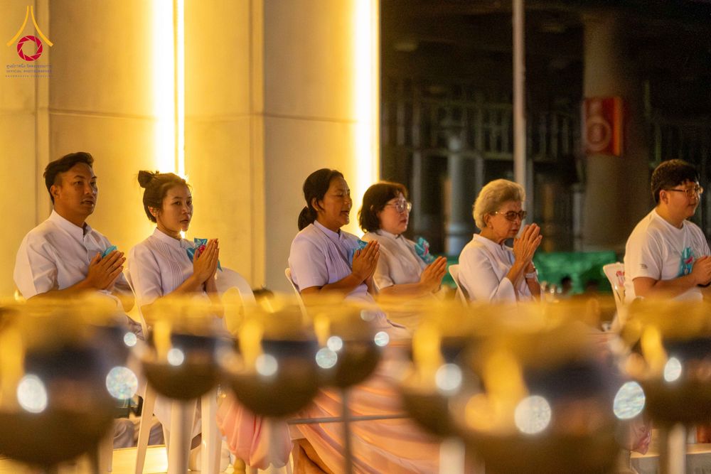 ภาพ No.312210:วันอังคารที่ 3 มีนาคม พ.ศ.2569 พิธีเวียนประทักษิณและจุดมาฆประทีป ณ ลานธรรมพระมหาธรรมกายเจดีย์ วัดพระธรรมกาย