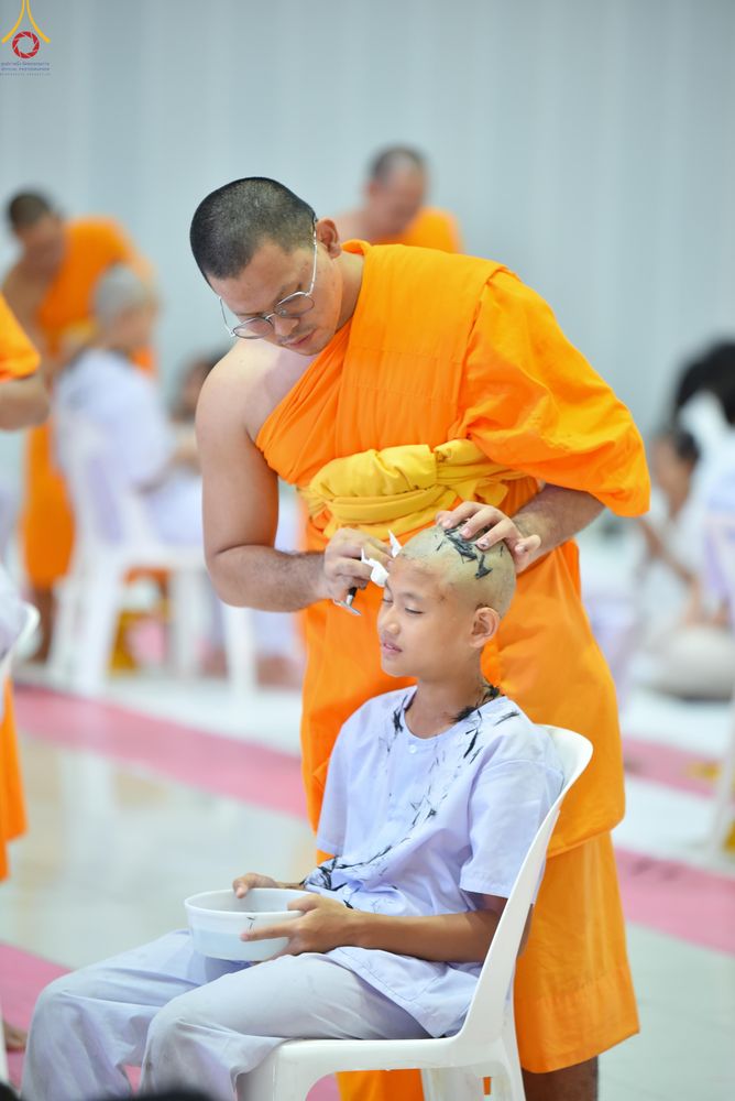 ภาพ No.316888:วันเสาร์ที่ 28 มีนาคม พ.ศ.2569 พิธีปลงผมนาคธรรมทายาท โครงการสามเณรยุวธรรมทายาท รุ่นที่ 34 โครงการสามเณรมัชฌิมธรรมทายาท รุ่นที่ 30 ณ มหารัตนวิหารคด 13 วัดพระธรรมกาย