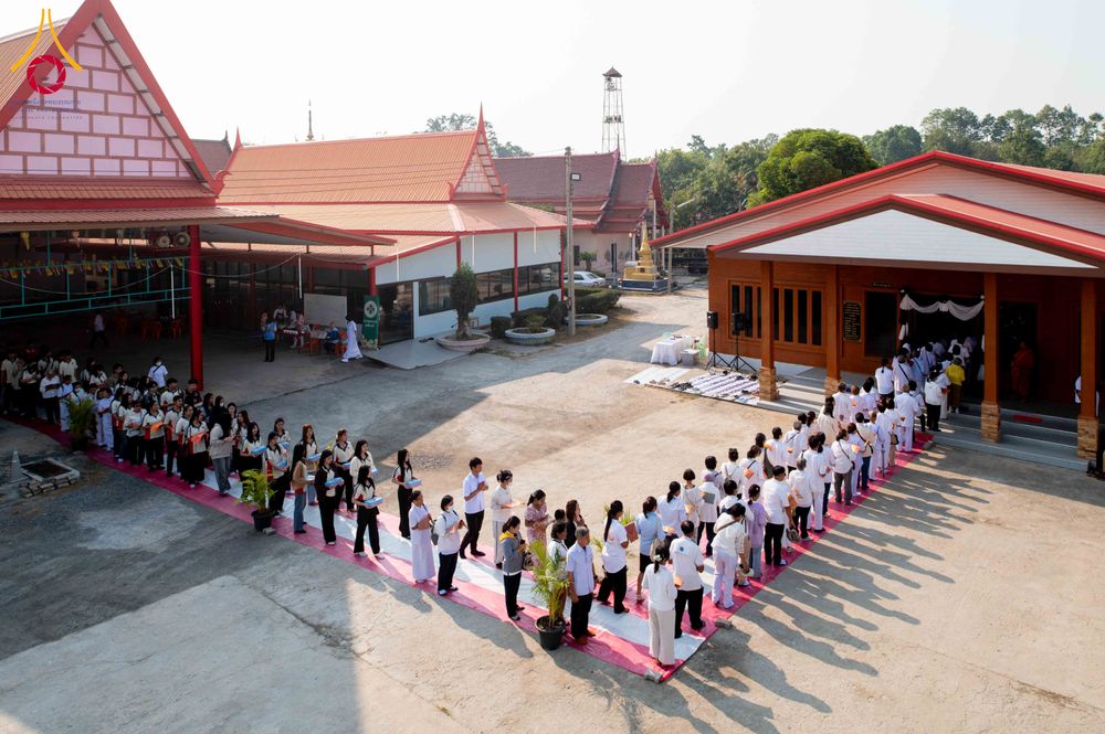 ภาพ No.304396:วันที่ 27 มกราคม พ.ศ. 2569 พิธีทอดผ้าป่าทำนุบำรุงศาสนสถาน ณ วัดบางไผ่นารถ ต.บางไทรป่า อ.บางเลน จ.นครปฐม ในโครงการธรรมยาตรา กตัญญูบูชา มหาปูชนียาจารย์ พระมงคลเทพมุนี(สด จนฺทสโร) พระผู้ปราบมาร อนุสรณ์สถาน 7 แห่ง ปีที่ 14