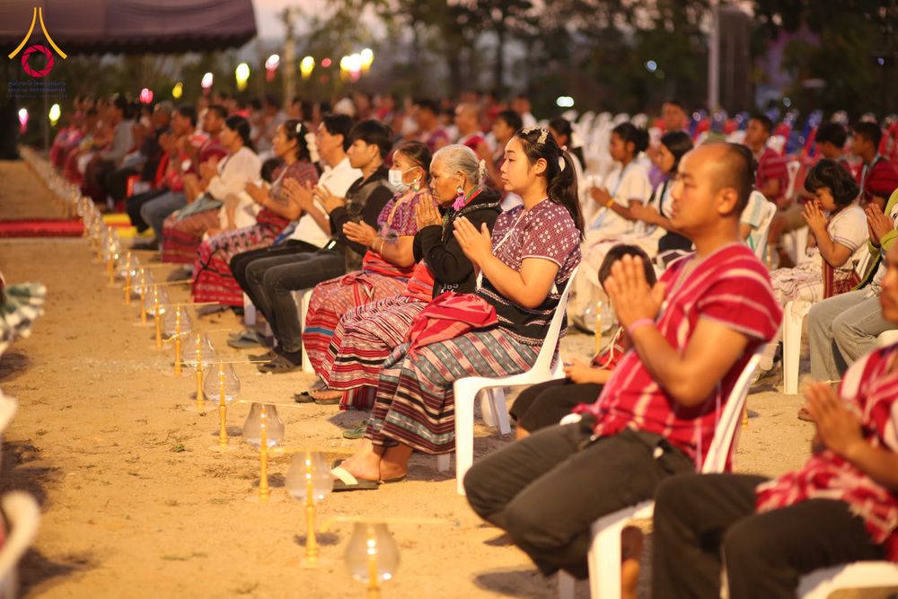 ภาพ No.309077:วันศุกร์ที่ 6 กุมภาพันธ์ พ.ศ.2569 พิธีจุดประทีปโคมลาน ปล่อยโคมลอยถวายเป็นพุทธบูชา  ณ ลานธรรมเจดีย์วัดทุ่งเจริญธรรม อ.อมก๋อย จ.เชียงใหม่