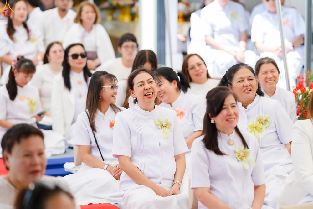 ภาพ No.286104:วันที่ 13 กรกฎาคม พ.ศ. 2568  พิธีทอดผ้าป่าฉลอง 13 ปี  วัดพระธรรมกายสวิตเซอร์แลนด์