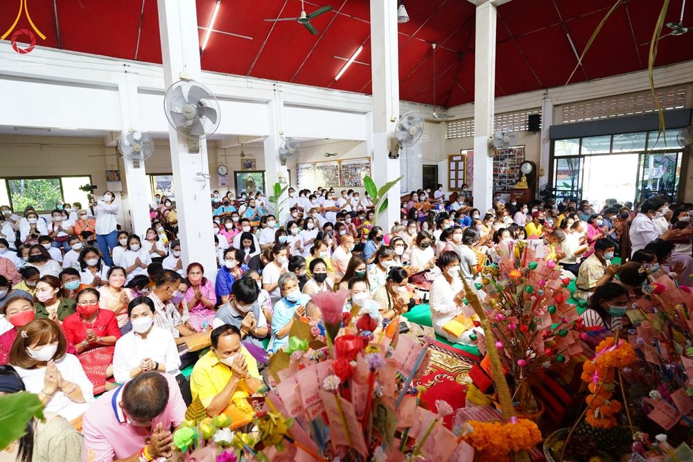 ภาพ No.64925:พิธีทอดกฐินสามัคคีทั่วไทย 5,000 วัด โดยคณะศิษยานุศิษย์วัดพระธรรมกาย น้อมบูชาธรรม 78 ปี หลวงพ่อธัมมชโย  วันอังคารที่ 8 พฤศจิกายน พ.ศ. 2565  ณ วัดนาบุญ อำเภอธัญบุรี จังหวัดปทุมธานี