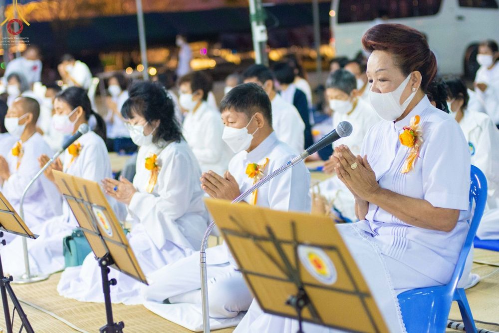 ภาพ No.74070:พิธีถวายภัตตาหารเป็นสังฆทาน แด่คณะพระธรรมยาตราฯ ในโครงการธรรมยาตรากตัญญูบูชา มหาปูชนียาจารย์ พระมงคลเทพมุนี(สด จนฺทสโร) พระผู้ปราบมาร อนุสรณ์สถาน 7 แห่ง ปีที่ 11 วันที่ 25 มกราคม พ.ศ. 2566