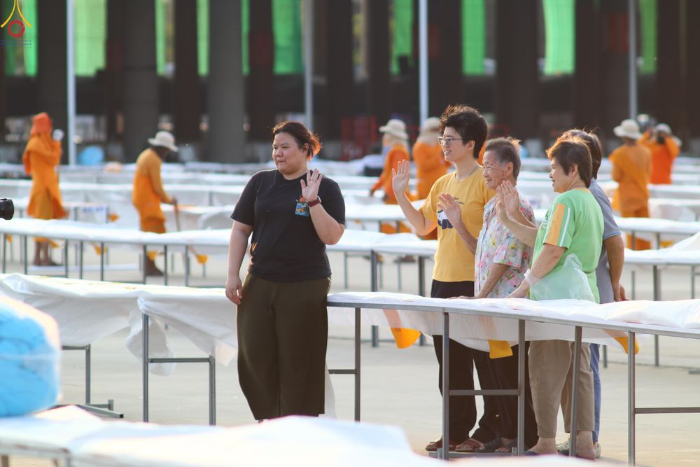 ภาพ No.320299:วันที่ 7-8 เมษายน พ.ศ.2569 การเตรียมงาน ณ ลานธรรม และ งานจราจร เพื่องานถวายมหาสังฆทาน 40,000 กว่าวัดทั่วประเทศ วันคุ้มครองโลก 22 เมษายน พ.ศ.2569 วัดพระธรรมกาย