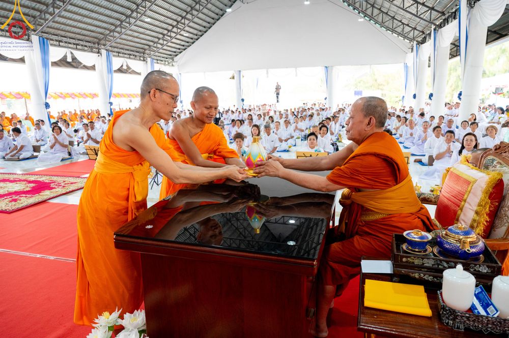 ภาพ No.310969:วันอาทิตย์ที่ 22 กุมภาพันธ์ พ.ศ. 2569 พิธีประดิษฐานพระประธาน “พระธรรมกาย” ณ ธุดงคสถานอำนาจเจริญ จังหวัดอำนาจเจริญ