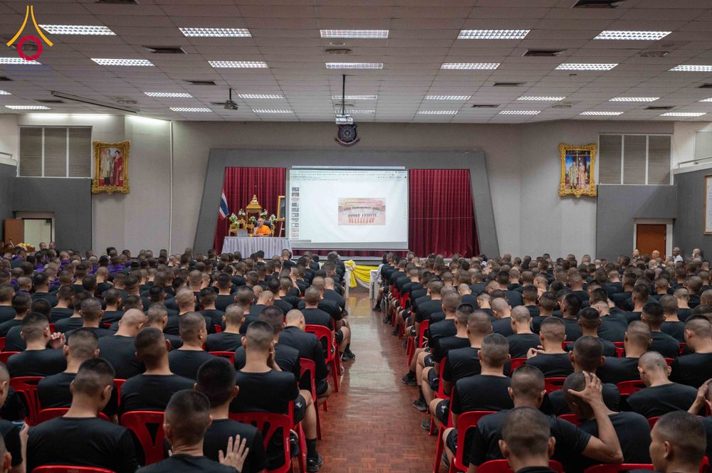 ภาพ No.343490:วันจันทร์ ที่ 17 สิงหาคม พ.ศ.2569 ชมรมสระบุรีร่มเย็นออกทำหน้าที่ชวนบวช  โครงการบรรพชาสามเณรเพื่อทดแทนคุณผู้มีพระคุณ และน้อมอุทิศถวายเป็นพระราชกุศล นักเรียนนายสิบตำรวจ รุ่นที่ 16 ณ ศูนย์ฝึกอบรมตำรวจภูธร ภาค 1 จ.สระบุรี