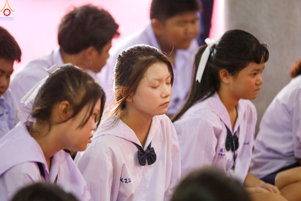 ภาพ No.338512:วันที่ 2-3 กรกฎาคม พ.ศ.2569 โครงการอบรมคุณธรรม จริยธรรมและความดีสากล ประจำปีการศึกษา2569 นักเรียนกว่า 150 คน  ณ วัดราษฎร์บูรณะ (วัดบางปลา) ต.บางปลา อ.บางพลี จ.สมุทรปราการ